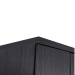 ΠΑΠΟΥΤΣΟΘΗΚΗ ΞΥΛΙΝΗ DAYANNA ΜΕ 6 ΡΑΦΙΑ 60X43X180.5εκ. ZEBRANO HM2379.01