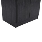 ΠΑΠΟΥΤΣΟΘΗΚΗ ΞΥΛΙΝΗ DAYANNA ΜΕ 6 ΡΑΦΙΑ 60X43X180.5εκ. ZEBRANO HM2379.01