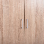 ΠΑΠΟΥΤΣΟΘΗΚΗ ΞΥΛΙΝΗ DAYANNA ΜΕ 6 ΡΑΦΙΑ 60X43X180.5εκ. SONAMA HM2379.02