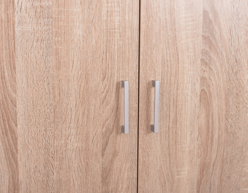 ΠΑΠΟΥΤΣΟΘΗΚΗ ΞΥΛΙΝΗ DAYANNA ΜΕ 6 ΡΑΦΙΑ 60X43X180.5εκ. SONAMA HM2379.02