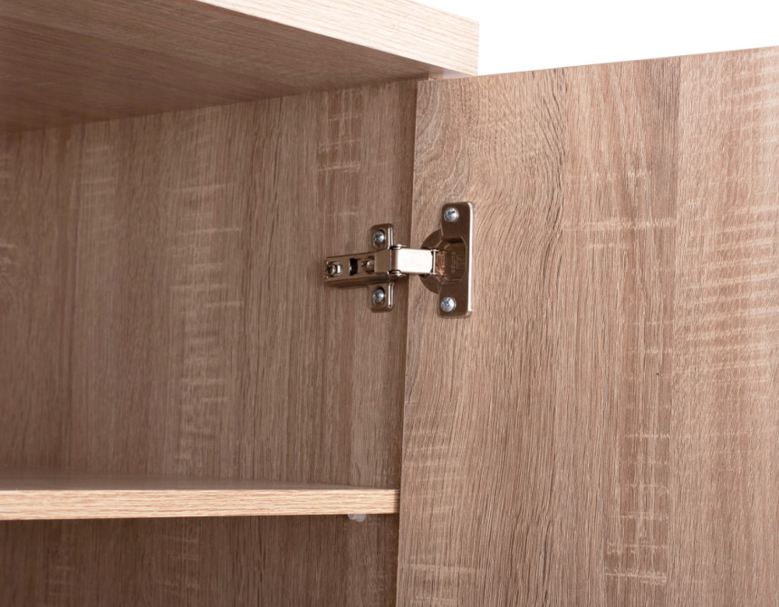 ΠΑΠΟΥΤΣΟΘΗΚΗ ΞΥΛΙΝΗ DAYANNA ΜΕ 6 ΡΑΦΙΑ 60X43X180.5εκ. SONAMA HM2379.02