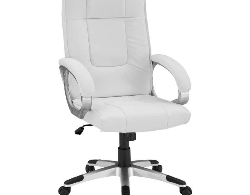 ΚΑΡΕΚΛΑ ΓΡΑΦΕΙΟΥ CHANDER HM1092.02 ΛΕΥΚΗ 63x66x116 εκ.