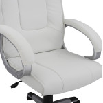 ΚΑΡΕΚΛΑ ΓΡΑΦΕΙΟΥ CHANDER HM1092.02 ΛΕΥΚΗ 63x66x116 εκ.