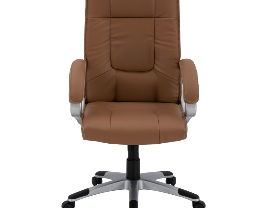ΚΑΡΕΚΛΑ ΓΡΑΦΕΙΟΥ CHANDER HM1092.09 ΣΕ CAMEL ΑΠΟΧΡΩΣΗ 63x66x116 εκ.