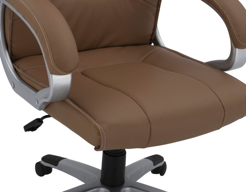 ΚΑΡΕΚΛΑ ΓΡΑΦΕΙΟΥ CHANDER HM1092.09 ΣΕ CAMEL ΑΠΟΧΡΩΣΗ 63x66x116 εκ.