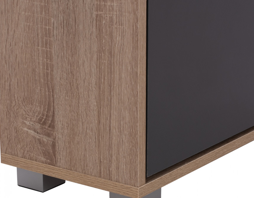 ΠΑΠΟΥΤΣΟΘΗΚΗ ΞΥΛΙΝΗ DAVINA HM2221.04 SONAMA-ΓΚΡΙ 3ΘΕΣΕΩΝ 62Χ24Χ110Υεκ