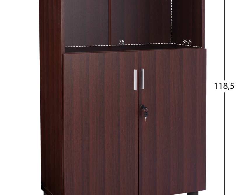 ΝΤΟΥΛΑΠΙ ΓΡΑΦΕΙΟΥ VALORA ΕΠΑΓΓΕΛΜΑΤΙΚΟ HM2058.12 WENGE 80x38x118,5