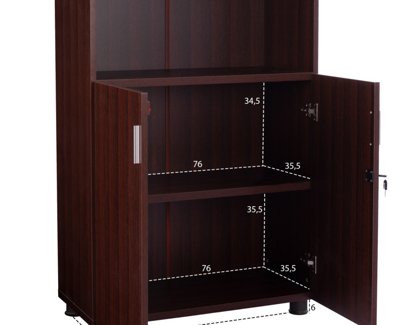 ΝΤΟΥΛΑΠΙ ΓΡΑΦΕΙΟΥ VALORA ΕΠΑΓΓΕΛΜΑΤΙΚΟ HM2058.12 WENGE 80x38x118,5
