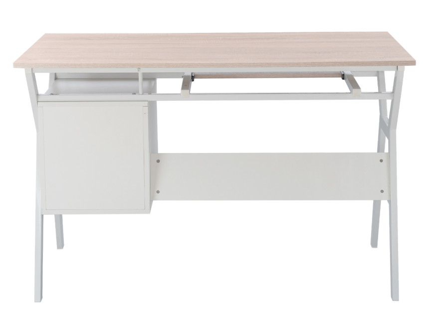 ΓΡΑΦΕΙΟ SONOMA ΜΕ ΛΕΥΚΟ ΣΚΕΛΕΤΟ HM2130.01 120X60X76εκ.