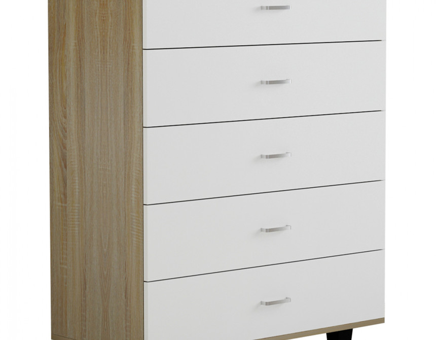 ΣΥΡΤΑΡΙΕΡΑ ΜΕΛΑΜΙΝΗΣ THORG HM8995.04- 5 ΣΥΡΤΑΡΙΑ ΣΕ SONAMA-ΛΕΥΚΟ 80Χ40Χ100Yεκ.