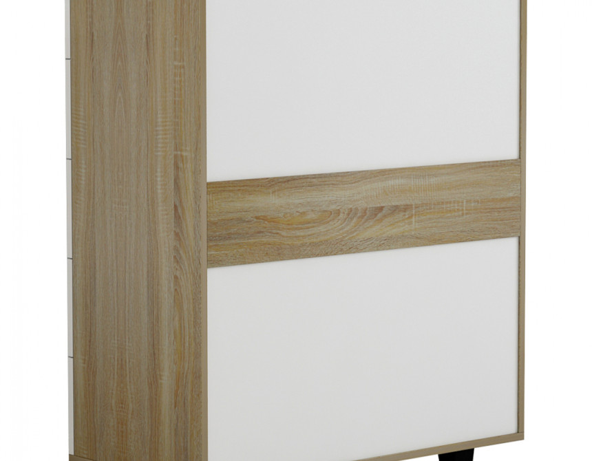ΣΥΡΤΑΡΙΕΡΑ ΜΕΛΑΜΙΝΗΣ THORG HM8995.04- 5 ΣΥΡΤΑΡΙΑ ΣΕ SONAMA-ΛΕΥΚΟ 80Χ40Χ100Yεκ.