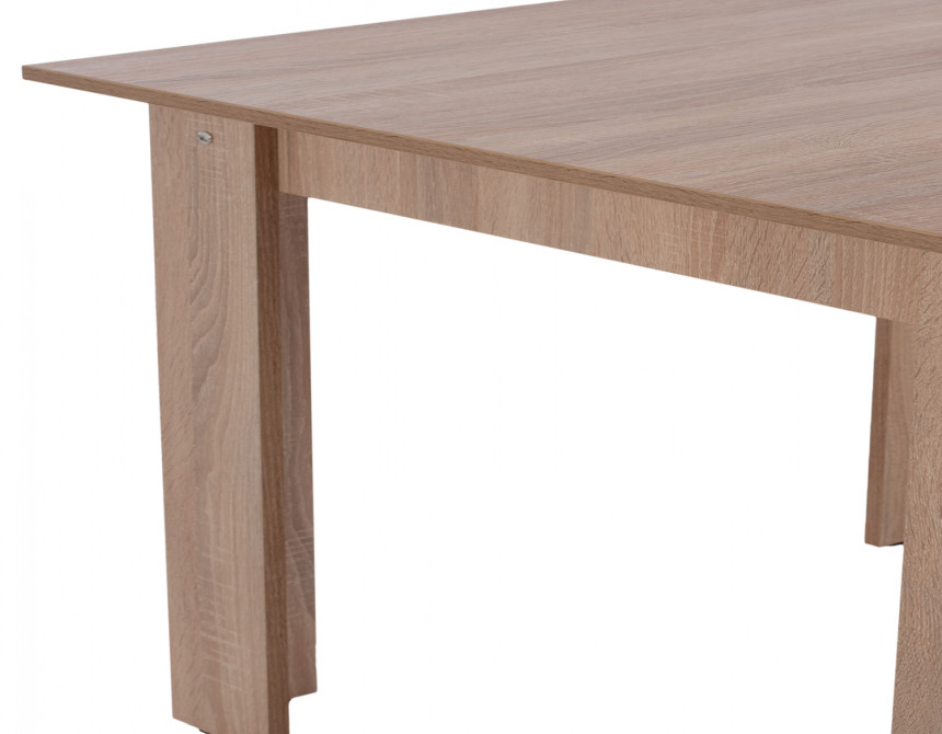ΤΡΑΠΕΖΙ ΚΟΥΖΙΝΑΣ HM2428.01 KELVIN SONOMA OAK 110x80x77Υεκ.