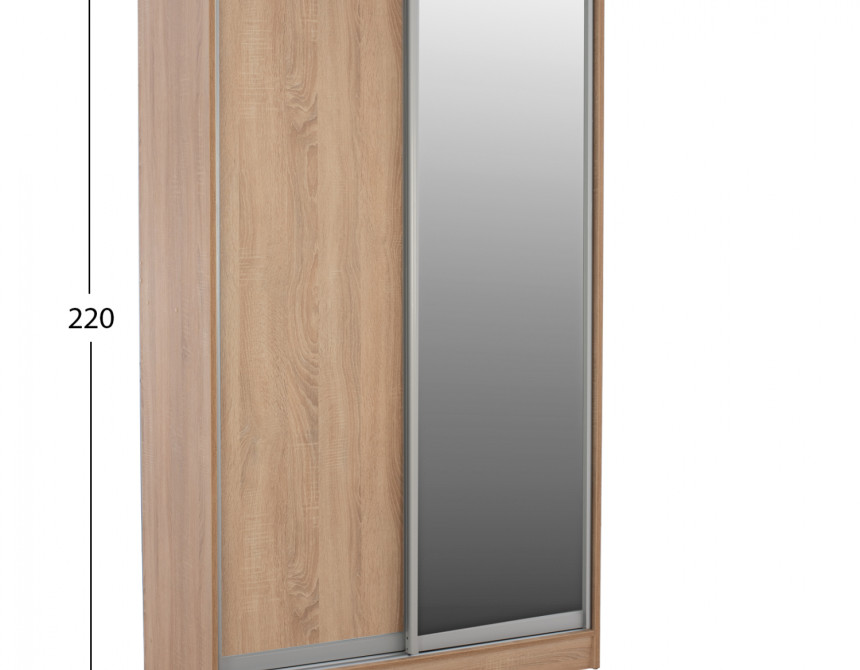 ΝΤΟΥΛΑΠΑ ΣΥΡΟΜΕΝΗ ADLER ΜΕΛΑΜΙΝΗΣ 120x60x220Yεκ. ΔΙΦΥΛΛΗ SONAMA ΜΕ ΚΑΘΡΕΠΤΗ HM2460.01