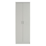 ΝΤΟΥΛΑΠΑ 2ΦΥΛΛΗ BAILEY ΜΕ ΤΡΙΑ ΡΑΦΙΑ HM337.05 ΜΕΛΑΜΙΝΗ ΛΕΥΚΗ 60Χ43Χ181Υεκ.