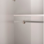 ΝΤΟΥΛΑΠΑ 3ΦΥΛΛΗ CARLY HM384.05 ΜΕ ΔΥΟ ΣΥΡΤΑΡΙΑ ΛΕΥΚΗ 150X55Χ180Υεκ.