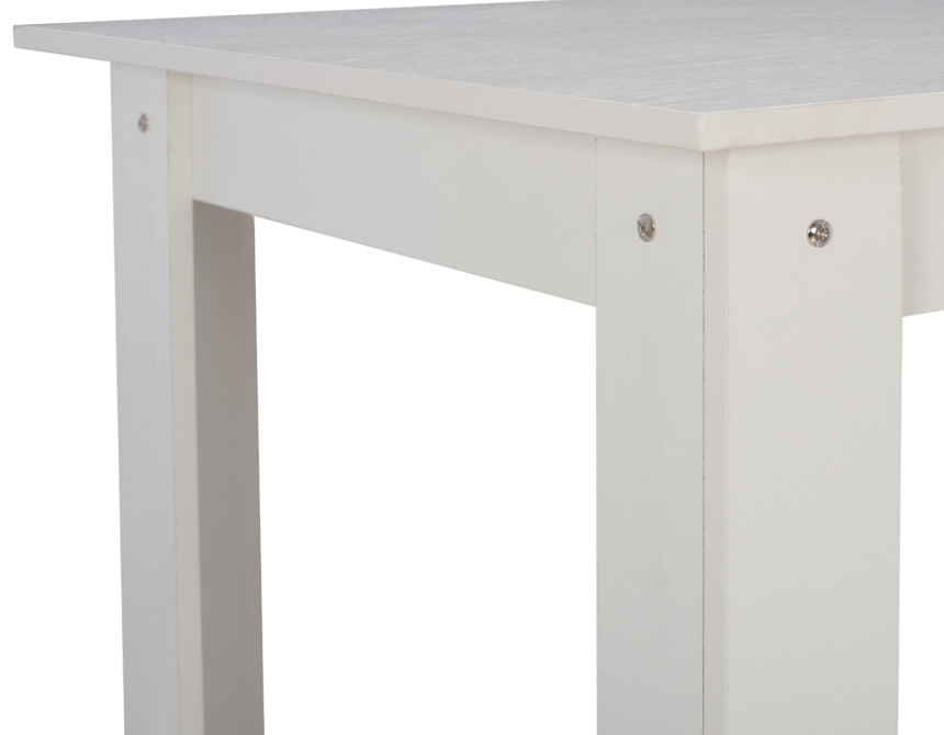 ΤΡΑΠΕΖΙ ΚΟΥΖΙΝΑΣ KELVIN 140x80x77Υεκ. ΛΕΥΚΟ HM2429.03