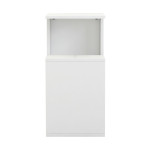 ΒΟΗΘΗΤΙΚΟ ΤΡΑΠΕΖΙ DAWN ΜΕΛΑΜΙΝΗΣ ΛΕΥΚΟ 35X29,5X60Yεκ.HM8880.11