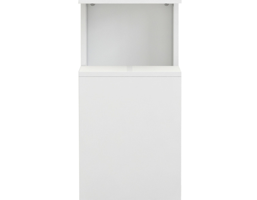 ΒΟΗΘΗΤΙΚΟ ΤΡΑΠΕΖΙ DAWN ΜΕΛΑΜΙΝΗΣ ΛΕΥΚΟ 35X29,5X60Yεκ.HM8880.11