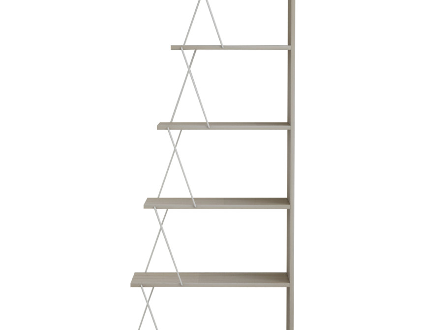 ΒΙΒΛΙΟΘΗΚΗ ΜΕΛΑΜΙΝΗΣ MINI TARS SONOMA ΛΕΥΚΟ HM2241.11 65x22-24x146Υεκ.