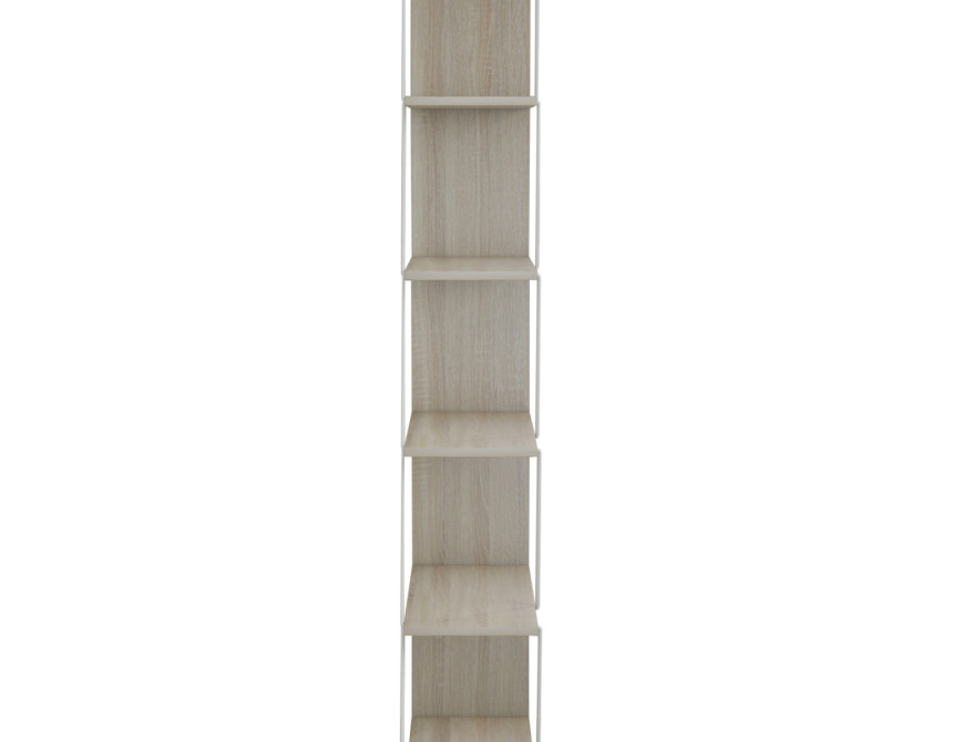 ΒΙΒΛΙΟΘΗΚΗ ΜΕΛΑΜΙΝΗΣ MINI TARS SONOMA ΛΕΥΚΟ HM2241.11 65x22-24x146Υεκ.