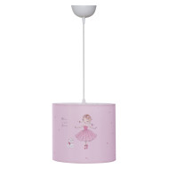 ΠΑΙΔΙΚΟ ΦΩΤΙΣΤΙΚΟ ΟΡΟΦΗΣ ΥΦΑΣΜΑΤΙΝΟ BALLERINA Φ25x21-62 εκ.HM7575.02