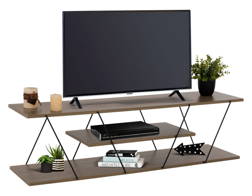 ΕΠΙΠΛΟ ΤΗΛΕΟΡΑΣΗΣ HM8922.13 TARS ΜΕΛΑΜΙΝΗ OLIVE GREY 120x32x33Yεκ.