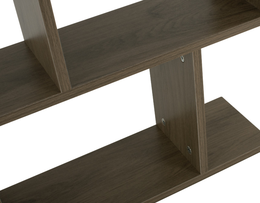 ΒΟΗΘΗΤΙΚΟ ΤΡΑΠΕΖΙ ΜΕ ΡΑΦΙΑ AMEER ΜΕΛΑΜΙΝΗ ΣΕ OLIVE GREY ΧΡΩΜΑ HM8881.12 50x17x56Υεκ.