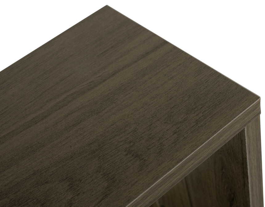 ΒΟΗΘΗΤΙΚΟ ΤΡΑΠΕΖΙ ΜΕ ΡΑΦΙΑ AMEER ΜΕΛΑΜΙΝΗ ΣΕ OLIVE GREY ΧΡΩΜΑ HM8881.12 50x17x56Υεκ.