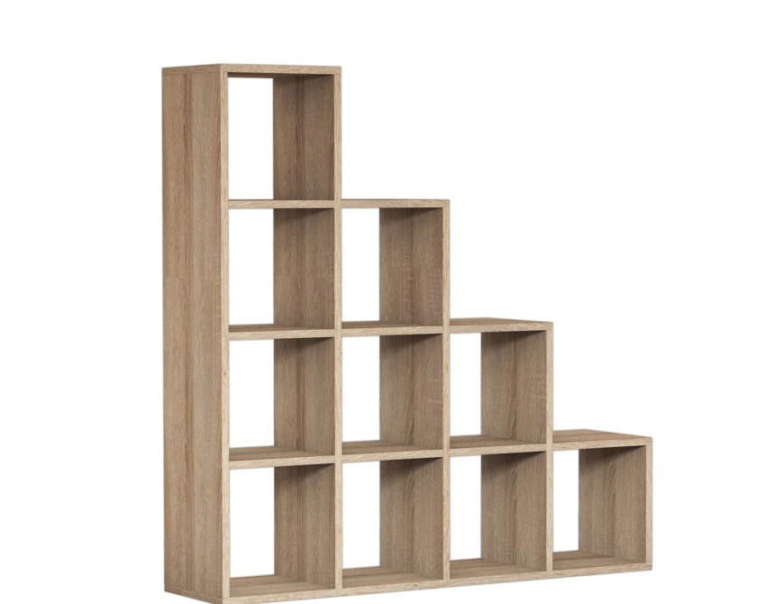 ΒΙΒΛΙΟΘΗΚΗ ΜΕΛΑΜΙΝΗΣ SCALE SONΟMA 120x30x123,6Υεκ.HM9238.12