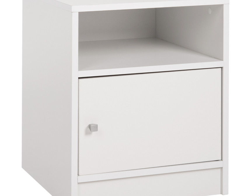 ΚΟΜΟΔΙΝΟ ΜΕΛΑΜΙΝΗΣ MALORY HM2205.05 ΛΕΥΚO 40x40x50Yεκ.
