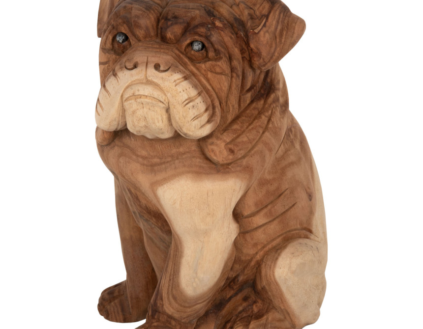 ΔΙΑΚΟΣΜΗΤΙΚΟ ΔΑΠΕΔΟΥ DOZER BULLDOG ΞΥΛO SUAR ΣΕ ΦΥΣΙΚΟ ΧΡΩΜΑ HM7924 26x27x40Y εκ.