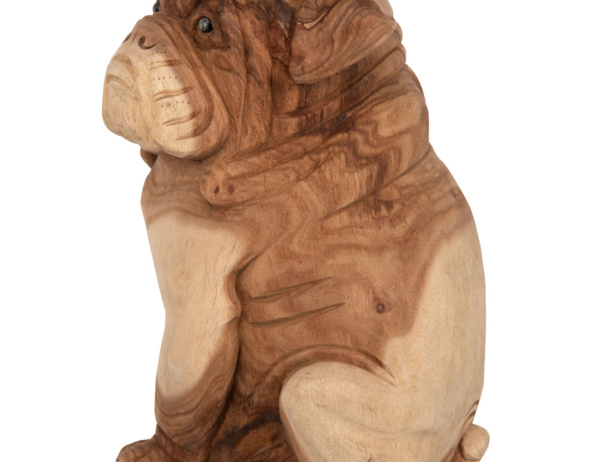 ΔΙΑΚΟΣΜΗΤΙΚΟ ΔΑΠΕΔΟΥ DOZER BULLDOG ΞΥΛO SUAR ΣΕ ΦΥΣΙΚΟ ΧΡΩΜΑ HM7924 26x27x40Y εκ.