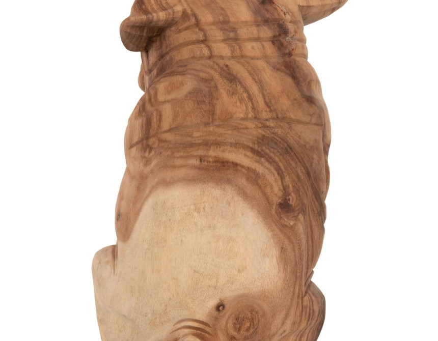 ΔΙΑΚΟΣΜΗΤΙΚΟ ΔΑΠΕΔΟΥ DOZER BULLDOG ΞΥΛO SUAR ΣΕ ΦΥΣΙΚΟ ΧΡΩΜΑ HM7924 26x27x40Y εκ.