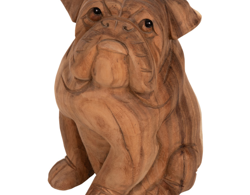 ΔΙΑΚΟΣΜΗΤΙΚΟ ΔΑΠΕΔΟΥ HM7926 DOZER BULLDOG ΞΥΛΟ SUAR ΣΕ ΦΥΣΙΚΟ ΧΡΩΜΑ 20x17x30Υεκ.