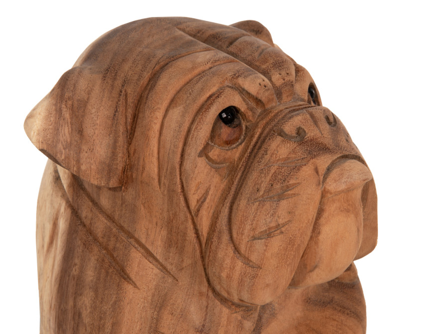 ΔΙΑΚΟΣΜΗΤΙΚΟ ΔΑΠΕΔΟΥ HM7926 DOZER BULLDOG ΞΥΛΟ SUAR ΣΕ ΦΥΣΙΚΟ ΧΡΩΜΑ 20x17x30Υεκ.