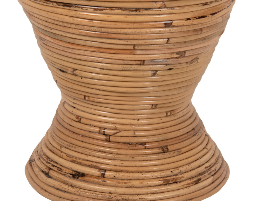 ΔΙΑΚΟΣΜΗΤΙΚΟ ΒΑΖΟ ΔΑΠΕΔΟΥ HM7852 RATTAN ΣΕ ΦΥΣΙΚΟ Φ30x100Yεκ.