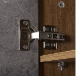 ΠΑΠΟΥΤΣΟΘΗΚΗ-ΝΤΟΥΛΑΠΙ ALVARO HM8954.12 ΜΕΛΑΜΙΝΗ SONAMA-STONE TEXTURE 50Χ38Χ135Yεκ.