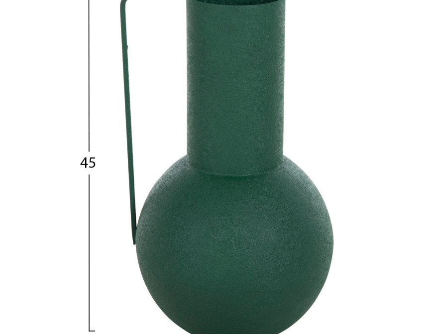ΔΙΑΚΟΣΜΗΤΙΚΟ BAZO FLAGON HM4260.03 ΜΕΤΑΛΛΟ ΣΕ ΠΡΑΣΙΝΟ Φ26x45Υ εκ.