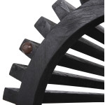 ΒΑΣΗ ΤΡΑΠΕΖΙΟΥ ΕΣΩΤ.ΧΩΡΟΥ ΣΤΡΟΓΓΥΛΗ FRANTZ HM9459.12 MINDI ΞΥΛΟ ΣΕ ΜΑΥΡΟ ΧΡΩΜΑ Φ60x74Yεκ.