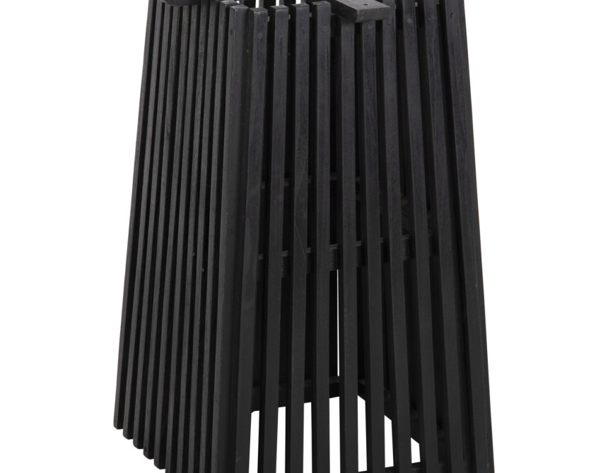 ΒΑΣΗ ΤΡΑΠΕΖΙΟΥ ΕΣΩΤ.ΧΩΡΟΥ ΤΕΤΡΑΓΩΝΗ FRANTZ HM9460.12 ΞΥΛΟ MINDI ΣΕ ΜΑΥΡΟ 60x60x73Y εκ.