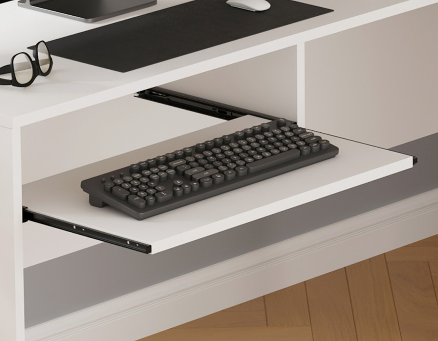 ΓΩΝΙΑΚΟ ΓΡΑΦΕΙΟ SHIG HM2135.03 MDF ΣΕ ΛΕΥΚΟ 140x120x75Υεκ