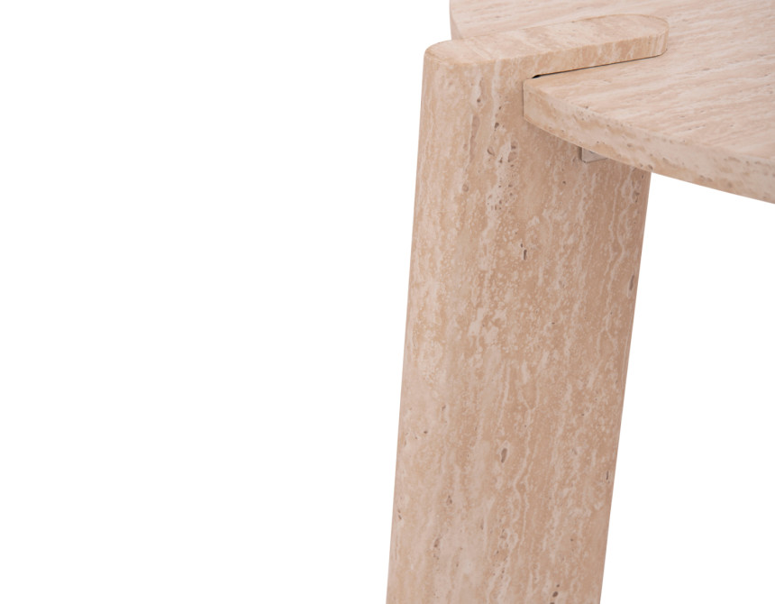 ΣΕΤ 2ΤΜΧ ΤΡΑΠΕΖΙΑ ΣΑΛΟΝΙΟΥ EQUIL HM9943.01 MDF ΜΕ ΜΕΛΑΜΙΝΗ-ΦΥΣΙΚΟ 66x66εκ + 87x87εκ
