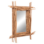 ΚΑΘΡΕΠΤΗΣ ΤΟΙΧΟΥ TWIGGER HM4442 DRIFTWOOD ΣΕ ΦΥΣΙΚΟ ΧΡΩΜΑ 80x15x100Υεκ
