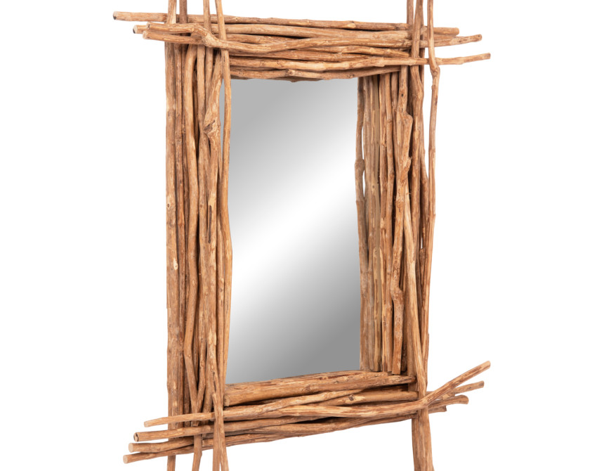 ΚΑΘΡΕΠΤΗΣ ΤΟΙΧΟΥ TWIGGER HM4442 DRIFTWOOD ΣΕ ΦΥΣΙΚΟ ΧΡΩΜΑ 80x15x100Υεκ