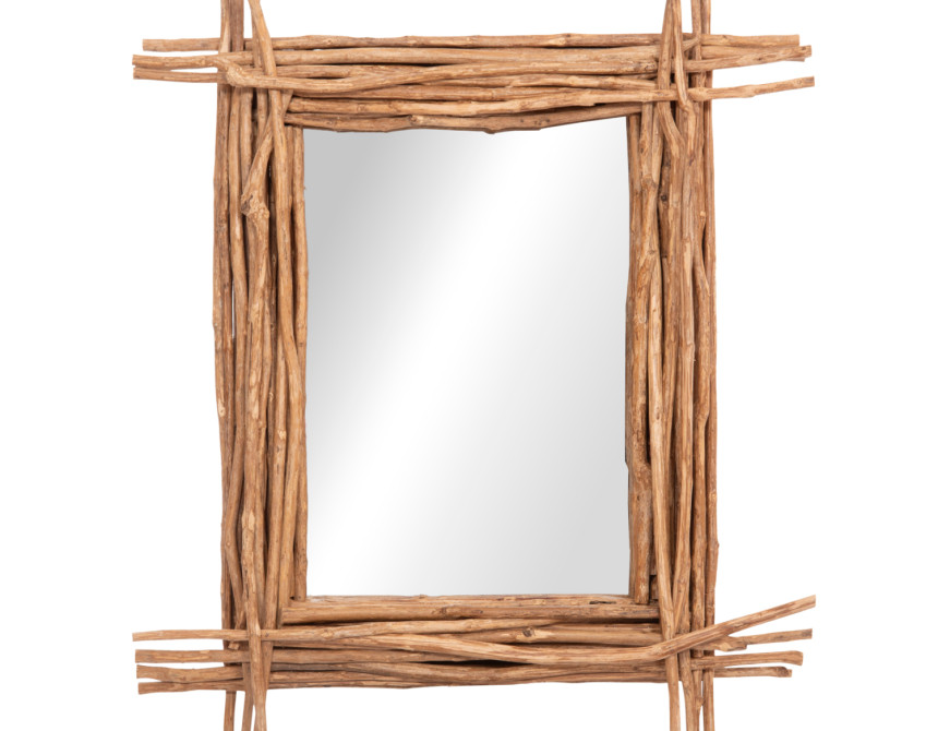 ΚΑΘΡΕΠΤΗΣ ΤΟΙΧΟΥ TWIGGER HM4442 DRIFTWOOD ΣΕ ΦΥΣΙΚΟ ΧΡΩΜΑ 80x15x100Υεκ