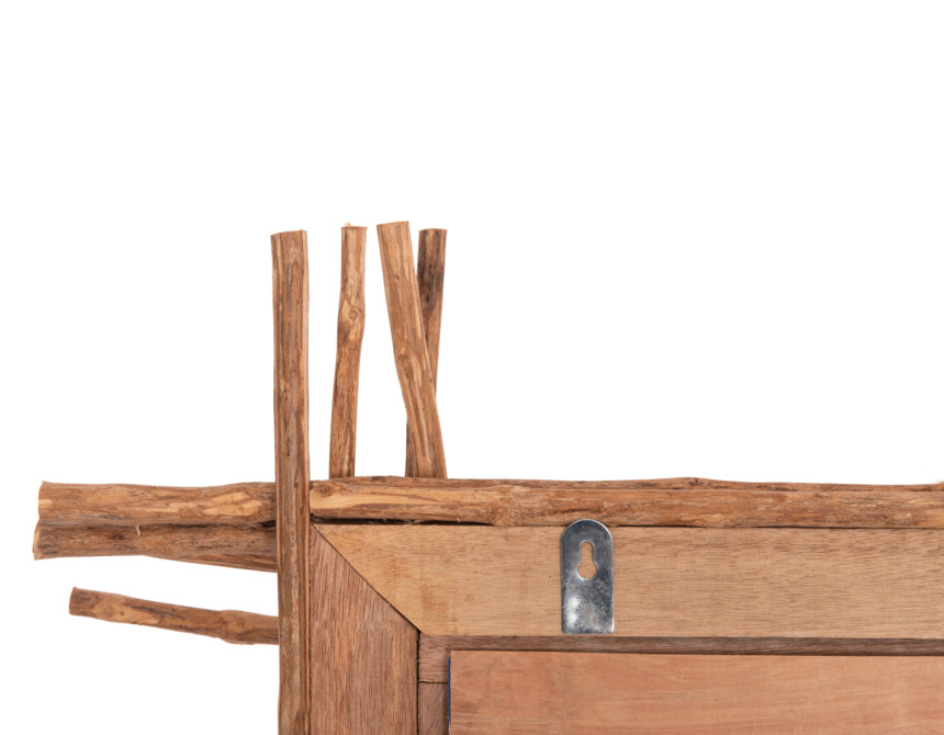 ΚΑΘΡΕΠΤΗΣ ΤΟΙΧΟΥ TWIGGER HM4442 DRIFTWOOD ΣΕ ΦΥΣΙΚΟ ΧΡΩΜΑ 80x15x100Υεκ
