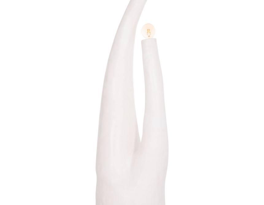 ΔΙΑΚΟΣΜΗΤΙΚΟ ΦΩΤΙΣΤΙΚΟ ΔΑΠΕΔΟΥ TUSKEN HM4702.02 FIBER CEMENT-ΛΕΥΚΟ 50x43x145Υεκ