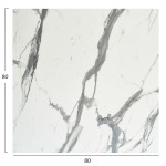 ΕΠΙΦΑΝΕΙΑ ΤΡΑΠΕΖΙΟΥ ΤΕΤΡΑΓΩΝΗ HPL HM5839.31 WHITE MARBLE 80x80εκ