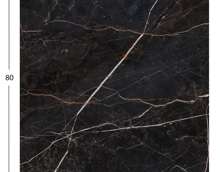 ΕΠΙΦΑΝΕΙΑ ΤΡΑΠΕΖΙΟΥ ΤΕΤΡΑΓΩΝΗ HPL HM5839.34 BLACK MARBLE 80x80εκ