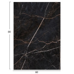 ΕΠΙΦΑΝΕΙΑ ΤΡΑΠΕΖΙΟΥ HPL ΟΡΘΟΓΩΝΙΑ HM6350.34 BLACK MARBLE 60x80εκ.